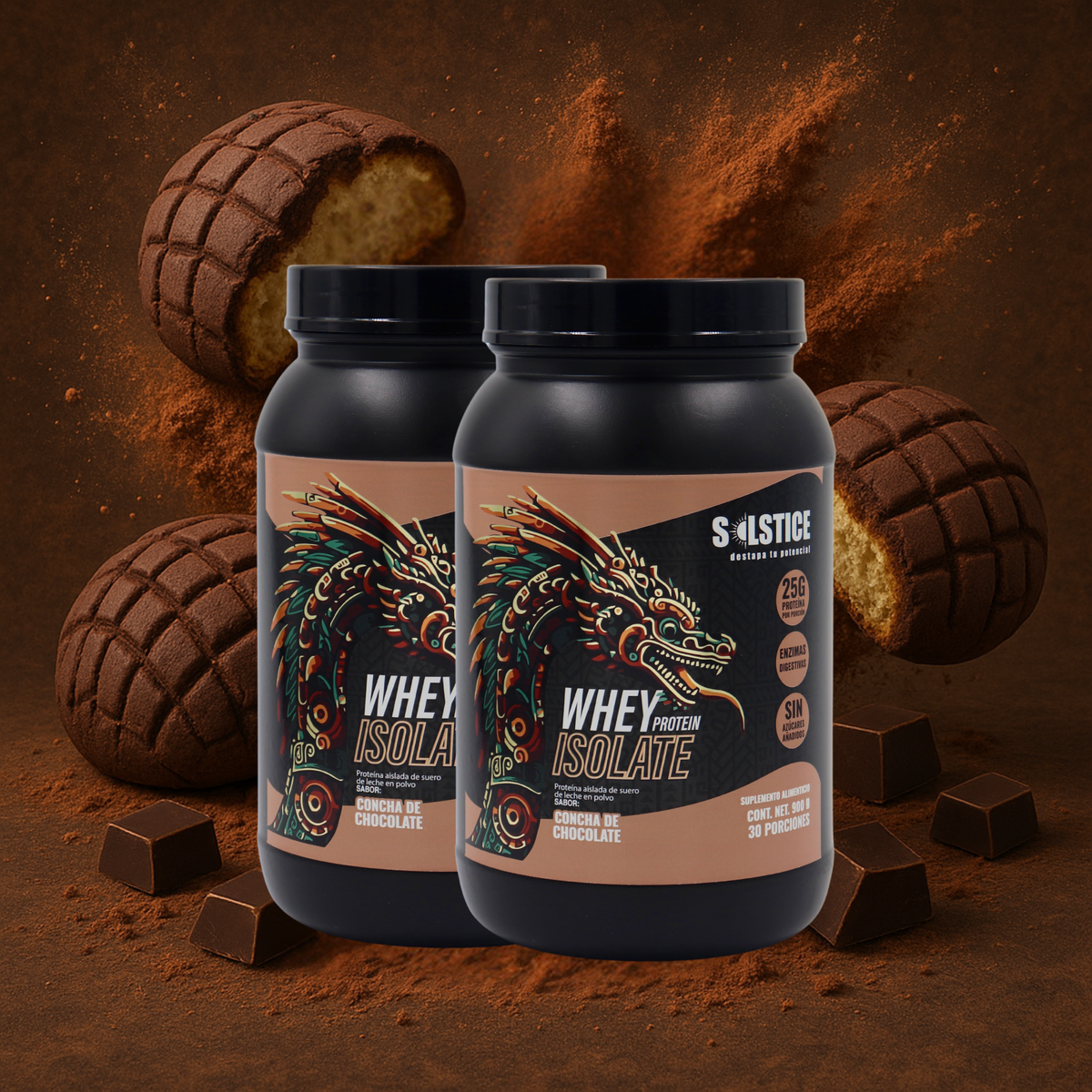 PACK CONCHA DE CHOCOLATE!